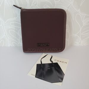 NEW Vintage Coach Neo Collection CD DVD Case Holder RARE!